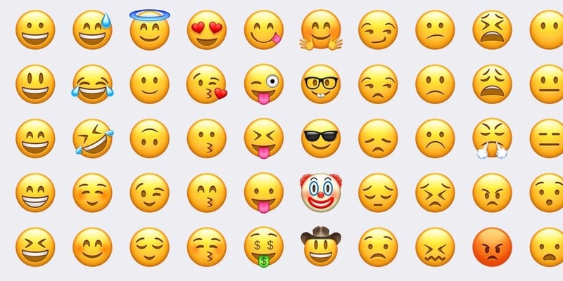 Emojis pour emailing