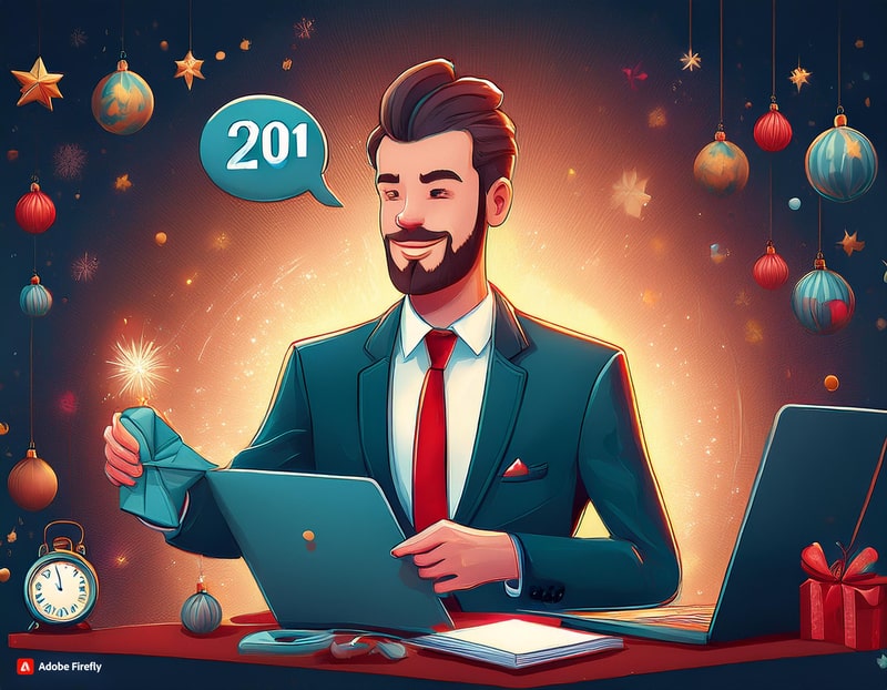 L’Email de vœux professionnels pour réussir sa communication BtoB