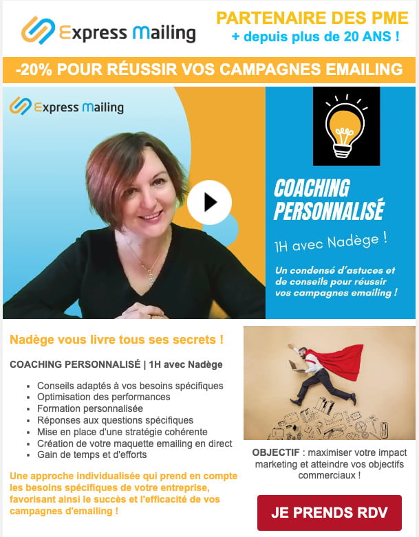 Emailing avec vidéo